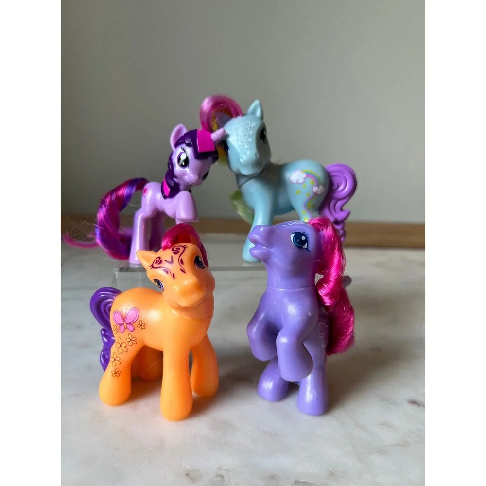 Scootaloo, Cheerilee, Star Song and Twilight Sparkle MLP Happy Meal Toys